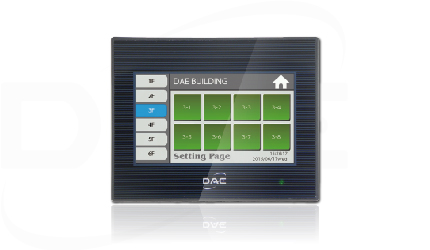 Touch panel (remote station)