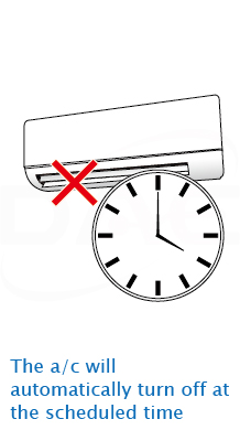 Delayed automatic off through sensor