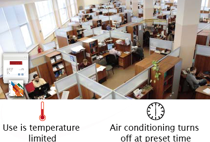 temperature limited and preset time off
