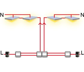 Multi-way switches