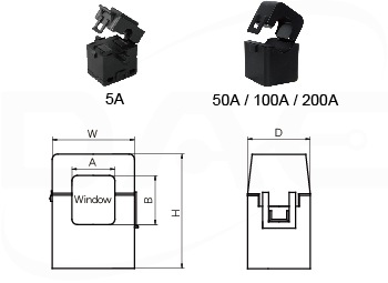 Dedicated Split Core CTs